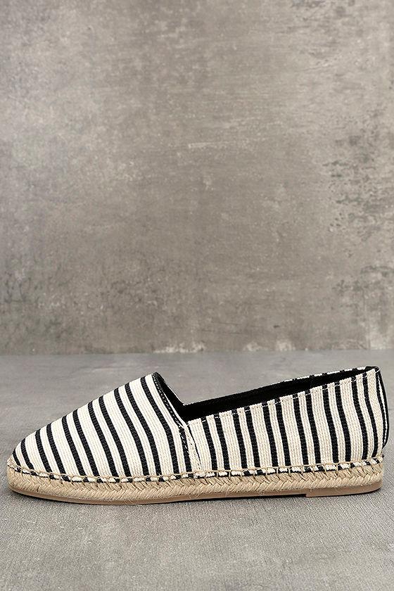 Circus By Sam Edelman Circus By Sam Edelman Laila Black And White Espadrille Flats | Size 9.5 | Lulus