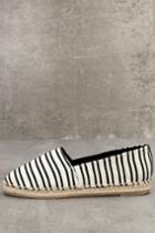 Circus By Sam Edelman Circus By Sam Edelman Laila Black And White Espadrille Flats | Size 9.5 | Lulus