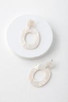 Tezra White Acrylic Earrings | Lulus