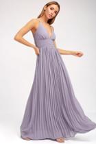 Depths Of My Love Light Purple Maxi Dress | Lulus