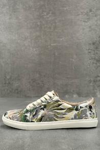 J Slides Cameron Beige Multi Sneakers
