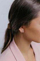 Realized Potential Rose Gold Rhinestone Earrings | Lulus