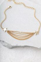 Ettika Gianna Gold Choker Necklace