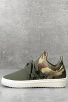 Steve Madden | Lancer Camo Print Sneakers | Size 6 | Green | Rubber Sole | Lulus