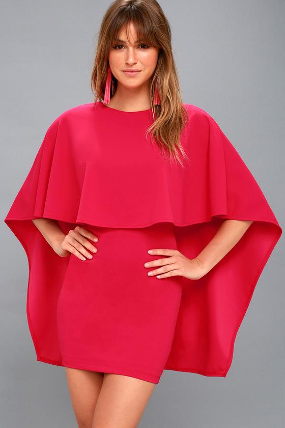 Lulus | Best Is Yet To Come Fuchsia Backless Dress