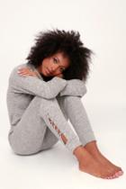 Terra Heather Grey Lace-up Jogger Pants | Lulus