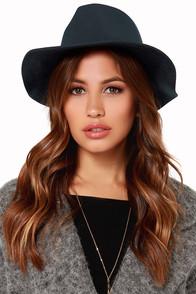 Rhythm The Pocket Slate Blue Fedora Hat