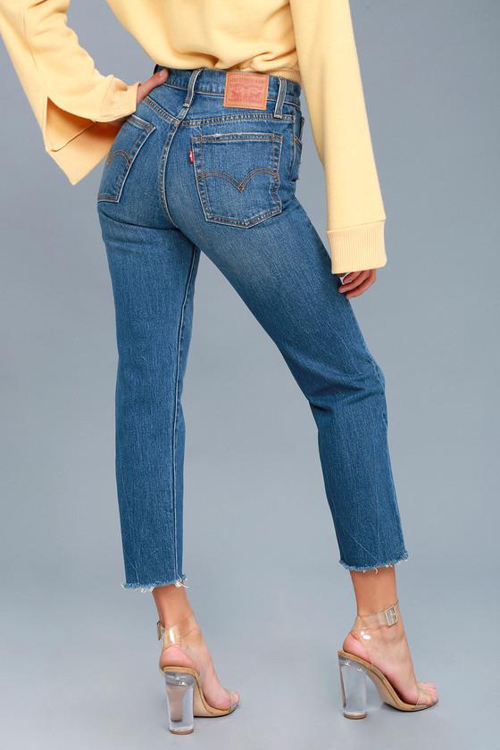 Levi's | Wedgie Fit Medium Wash Straight Leg Jeans | Lulus