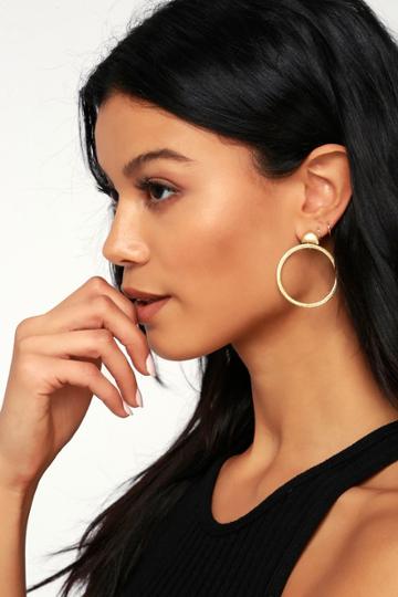 Wila Gold Earrings | Lulus