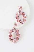 Floral That And Then Some Pink Sequin Earrings | Lulus