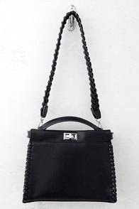 Lulus Double Take Black Purse