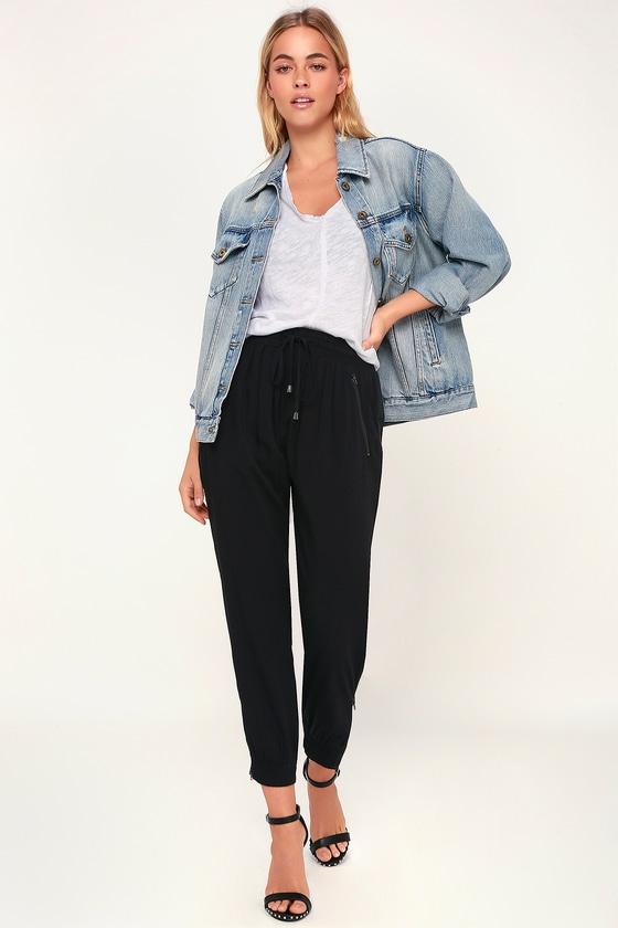 Creative Process Black Jogger Pants | Lulus
