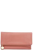 Lulus Get Up And Go Mauve Pink Clutch