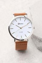 Lulus Chronology Brown Watch