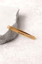 Tweezerman | Ultra Precision Gold Mini Slant Tweezer | Lulus