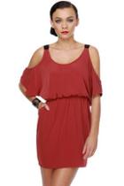 Lulus Magazine Band Red Dress