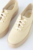Keds Triple Shimmer Gold Sneakers | Lulus