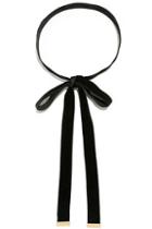 Lulus Special Gift Black Velvet Wrap Necklace