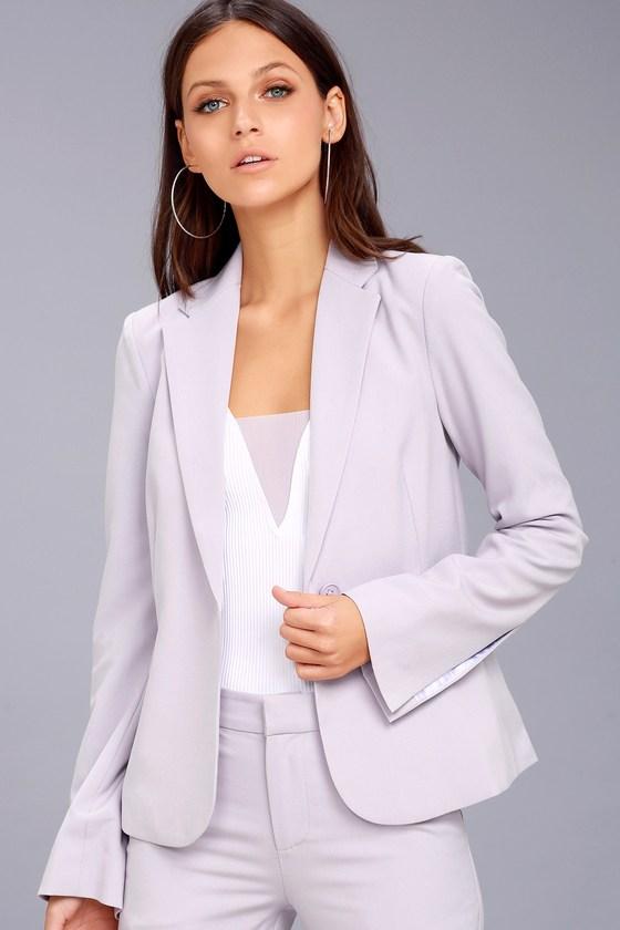 Re:named Marina Lavender Blazer | Lulus