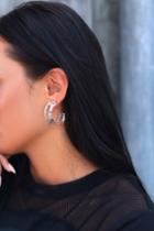 Lucite Unseen Clear Lucite Hoop Earrings | Lulus