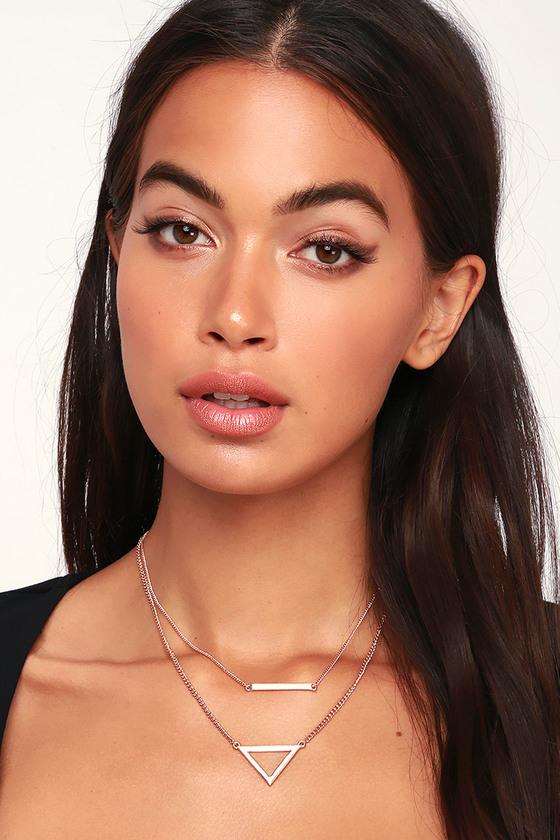 Detail To Tell Rose Gold Layered Necklace | Lulus