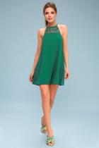 Tell Me Green Swing Dress | Lulus