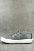 Superga | 2750 Satin Grey Sneakers | Size 6 | Rubber Sole | Lulus