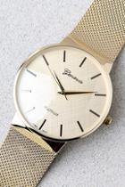 Lulus Time To Trend Gold Watch