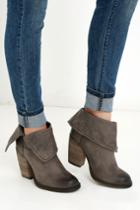 Sbicca | Chord Taupe Fold-over High Heel Boots | Size 6.5 | Brown | Vegan Friendly | Lulus
