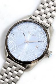 Nixon Bullet Silver, Sky, And Gunmetal Watch