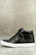 City Classified Brax Black High-top Sneakers