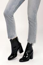 Tony Bianco Faya Black Patent Leather Mid-calf High Heel Boots | Lulus
