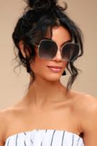 Morrison Silver Oversized Square Sunglasses | Lulus