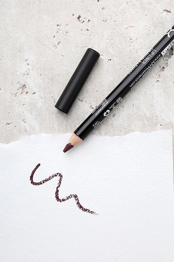 Nyx | Never Plum Purple Slim Lip Pencil | Cruelty Free | No Animal Testing | Lulus