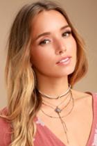 Lulus | Streets Of Santa Fe Gold Layered Choker Necklace
