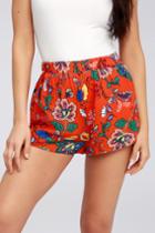 Anza Coral Red Floral Print Shorts | Lulus