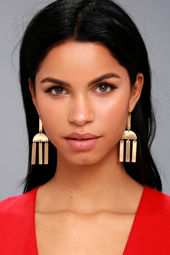 Lulus | Venezia Gold Earrings