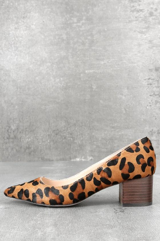 Sole Society Andorra Leopard Pony Hair Pumps | Lulus