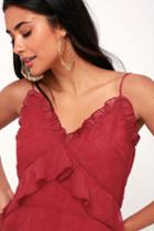 The Fifth Label Rhythm Wine Red Cami Top | Lulus