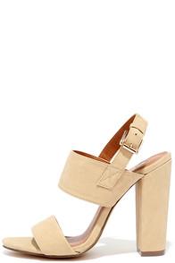 X2b Fay 1 Beige High Heel Sandals