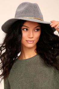 San Diego Hat Co. Marjorie Grey Fedora Hat