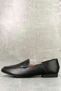 Qupid Chicago Black Loafers
