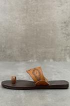 Blowfish | Domaine Desert Sand Tan Flat Sandal Heels | Size 6.5 | Brown | Vegan Friendly | Lulus