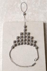 Lulus Guiding Spirit Silver Harness Bracelet