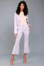 Re:named Claudia Lavender Trouser Pants