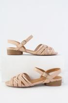 Qupid Isabeli Blush Strappy Sandal Heels | Lulus