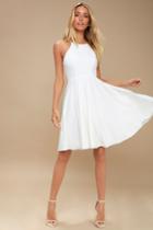 Irresistible Charm White Midi Dress | Lulus