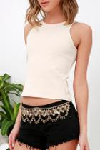 Lulu*s Sultan's Story Gold Coin Belt