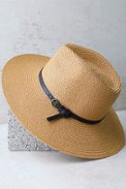 Lulus Adventure In Costa Rica Tan Straw Hat