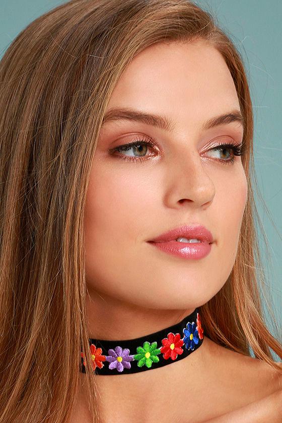 Vanessa Mooney | Wild Thing Black Velvet Choker Necklace | Lulus